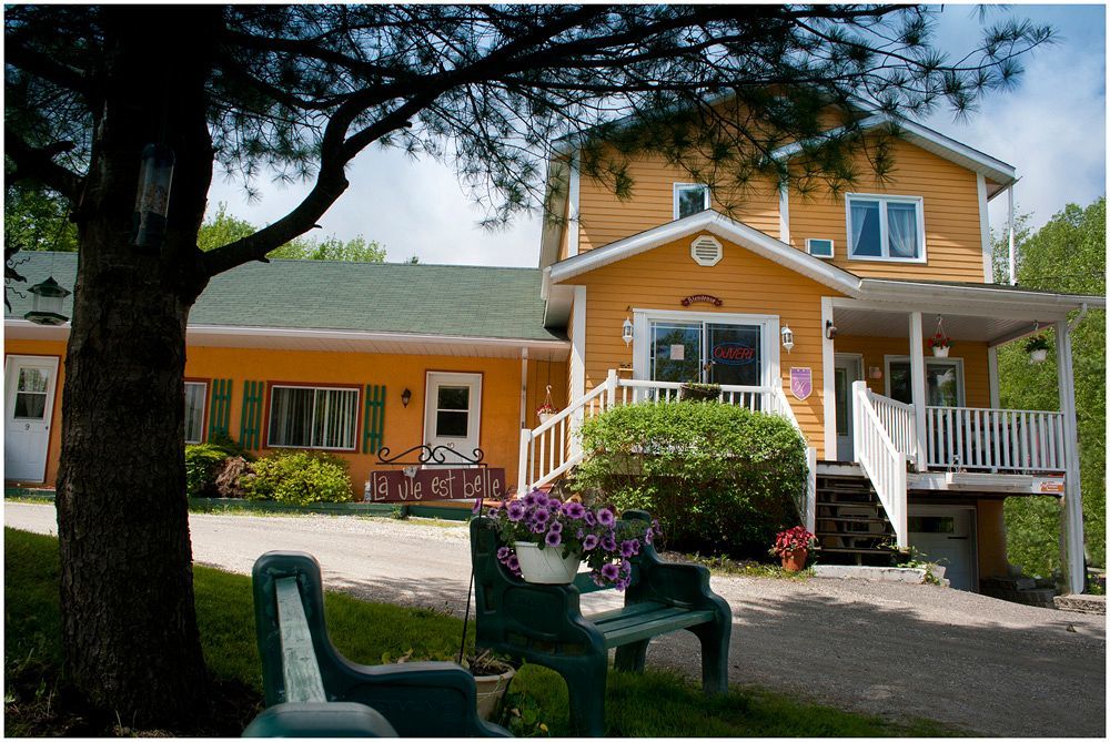 Motel De La Montagne Orford ภายนอก รูปภาพ